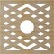 Ekena Millwork Chevron Wood Fretwork Pierced Ceiling Medallion, Hickory, 22"OD x 5 3/4"ID x 3/8"T CMWP22X22X0375CHHI - alternate 5
